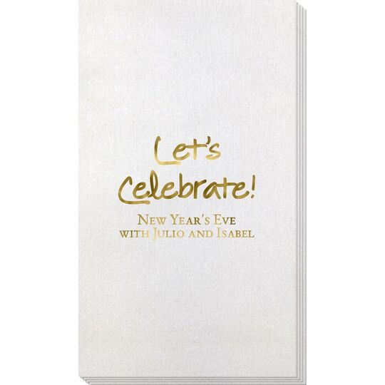 Studio Let's Celebrate Bamboo Luxe Guest Towels